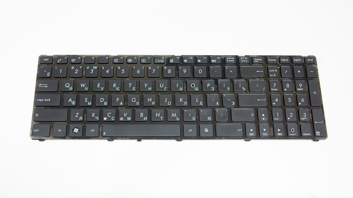 Клавиатура для ноутбука Asus K52 (Asus G73) чёрная