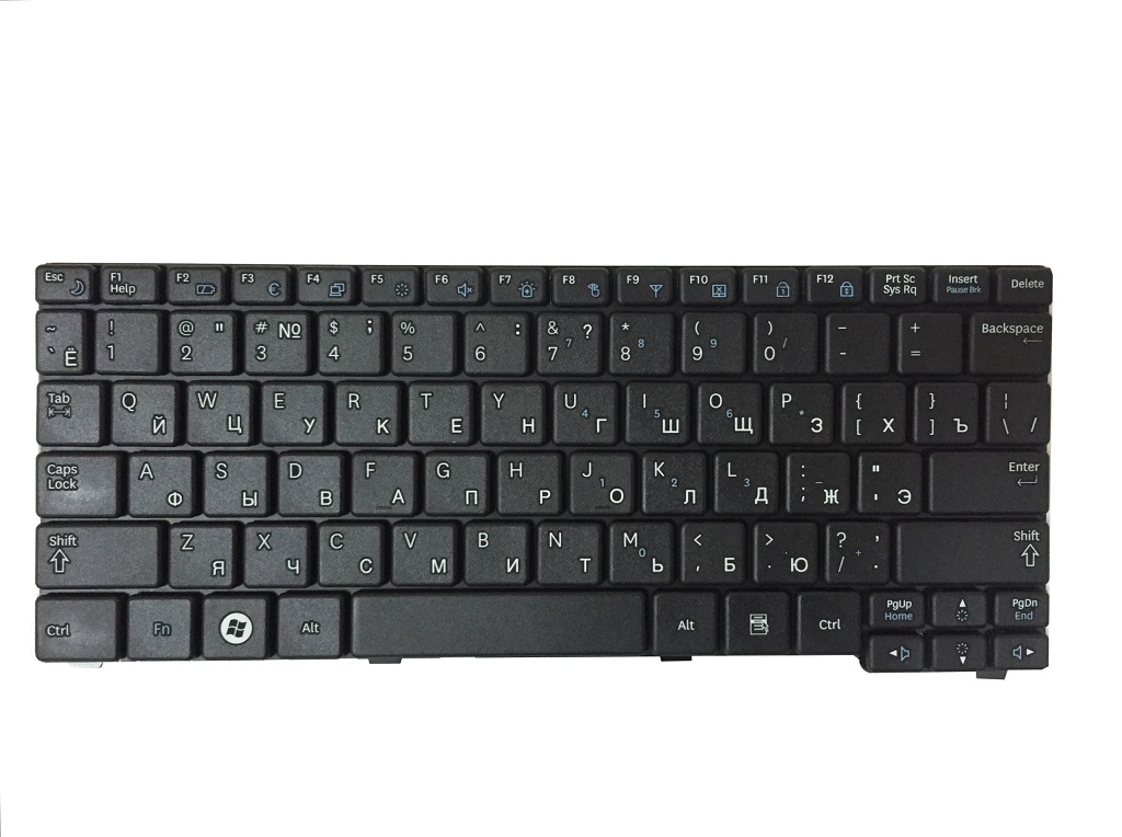 Клавиатура для ноутбука Samsung N148-чёрная